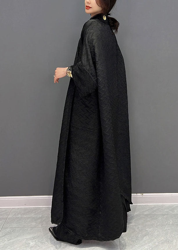 Damenmantel Trenchcoat mit Übergroßen Taschen für Herbst und Winter 3