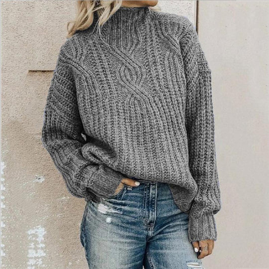 Damenpullover Klassisch Modern Baumwolle für Alltag und Freizeit 2