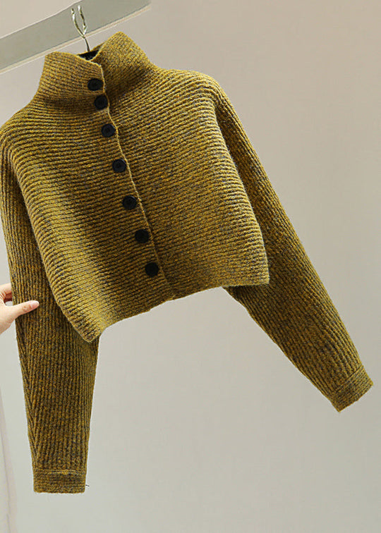 Damenpullover mit Rollkragen und Fledermausärmeln – Bequemer Strickpullover für jeden Anlass 0