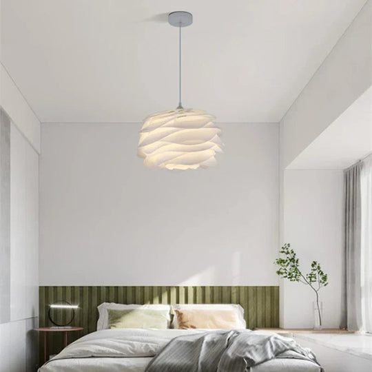 Deckenlampe mit Romantischer Rosengirlande für Wohnzimmer Schlafzimmer 10