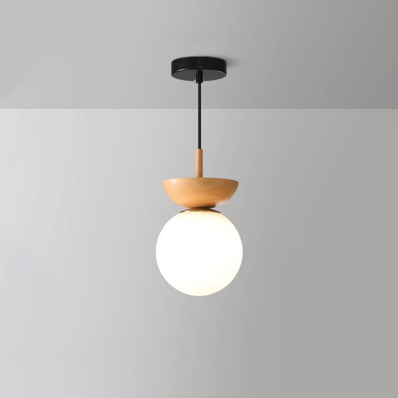 Deckenleuchte Japanisch Inspiriert Kugelförmig LED für Wohnzimmer Schlafzimmer Flur 11