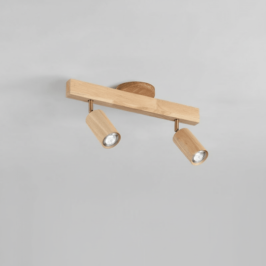 Deckenleuchte aus Massivholz mit einstellbarer LED-Lichtrichtung 18