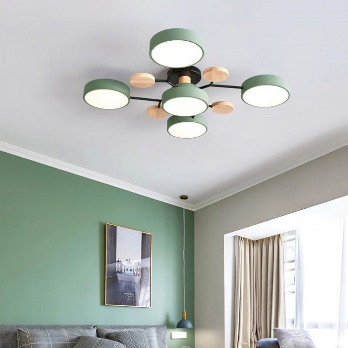 Deckenleuchte im skandinavischen Stil mit verzweigtem Design 7
