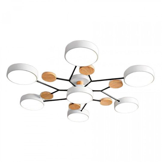 Deckenleuchte im skandinavischen Stil mit verzweigtem Design 9