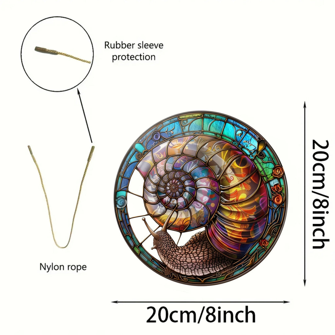 Dekorativer Sonnenfänger Riesenschnecke für den Außenbereich 5