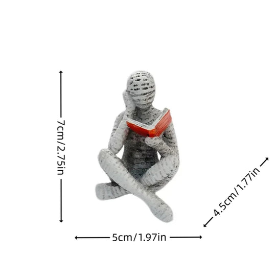 Denkende Statue für Frauen als kreative Dekoration 5