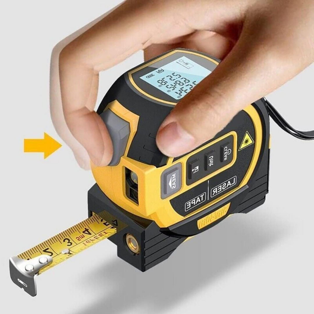 Digitales Laserbandmaß 3-in-1 für Präzise Messungen bis 60 Meter 2