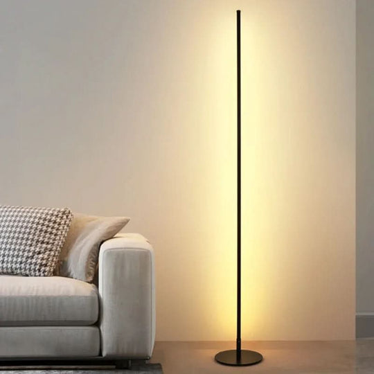 Dimmbar Stehlampe Modern für Wohnzimmer – Platzsparende Stehleuchte mit Warmweißem Licht 0