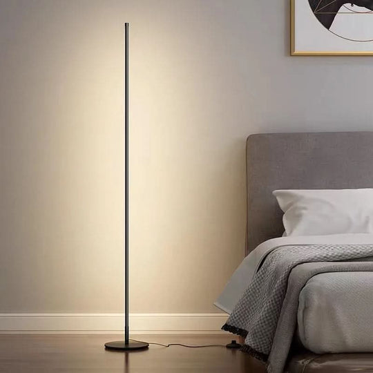 Dimmbar Stehlampe Modern für Wohnzimmer – Platzsparende Stehleuchte mit Warmweißem Licht 4