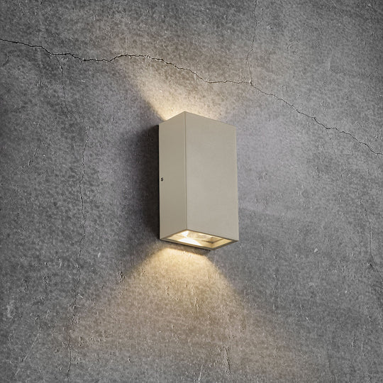 Dimmbare Wandleuchte Außen Modern LED mit Einstellbarer Lichtstärke 3