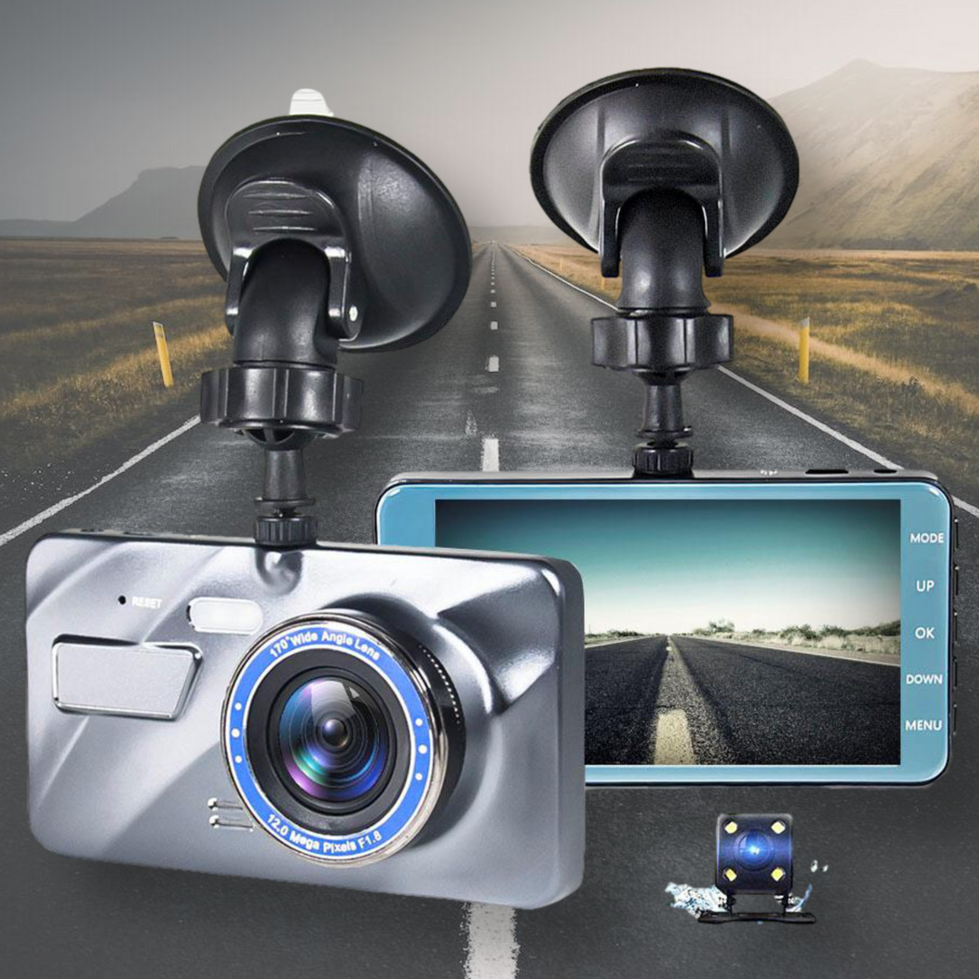 Drahtlose Dashcam mit Front- und Rückkamera 1080P 0