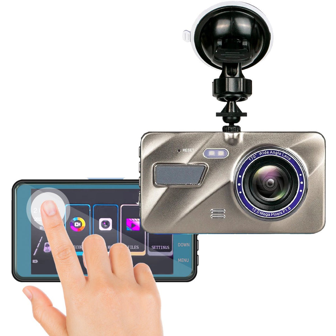 Drahtlose Dashcam mit Front- und Rückkamera 1080P 1