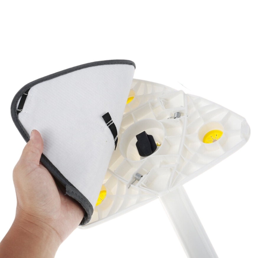 Drehbarer Wisch Mopp Mit Verstellbarem Griff Für Effiziente Reinigung 6