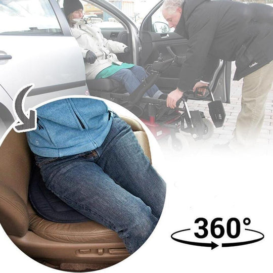 Drehbares Sitzkissen Für Stuhl Mit 360° Funktion - Komfortabel Und Tragbar 6
