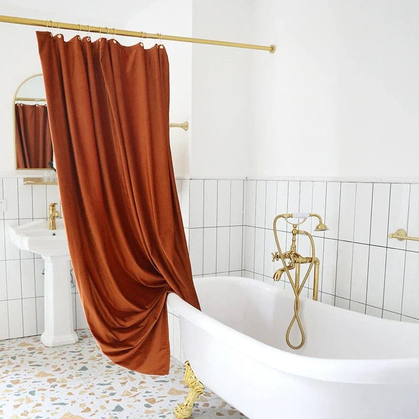 Duschvorhang Badewanne Nordischer Stil Modern Design 0