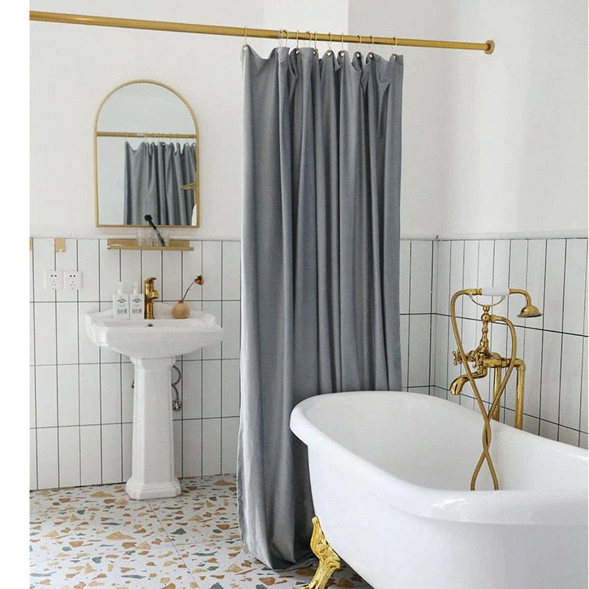 Duschvorhang Badewanne Nordischer Stil Modern Design 5
