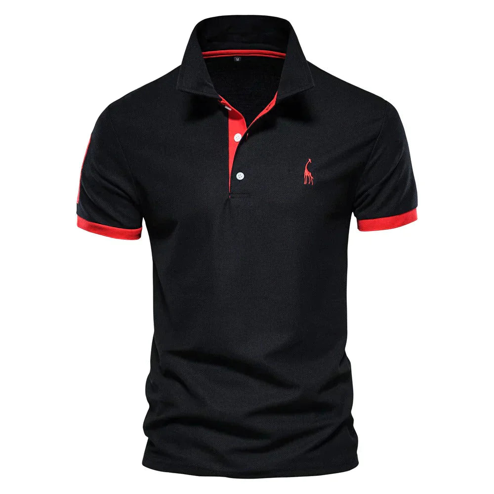 Herren Polo Shirt Klassischer Schnitt 100% Baumwolle Atmungsaktiv-6