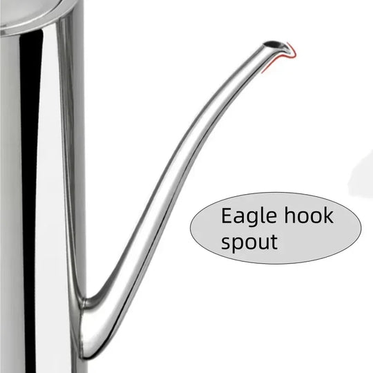 Edelstahl Ölkanne 500/700 ml mit Auslaufdesign 4