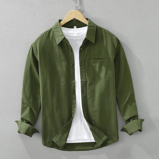 Variant image for Herrenhemd Casual Kurzarm Baumwolle für Sommer-7