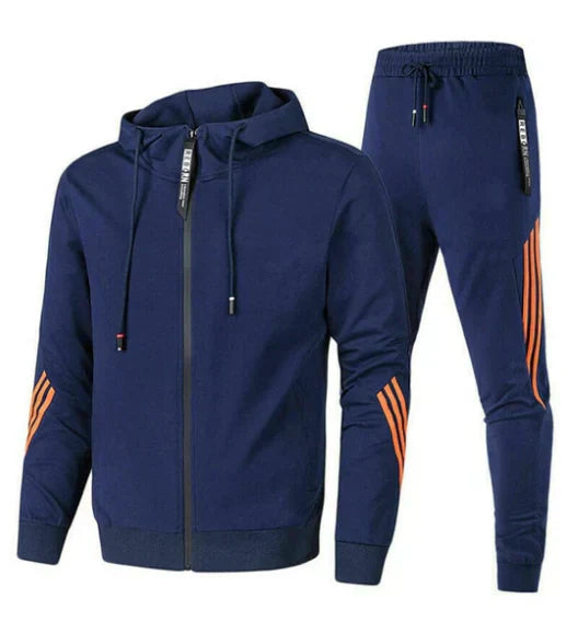 Variant image for Herren Trainingsanzug Sportlich Bequem Polyester für Freizeit und Sport-29