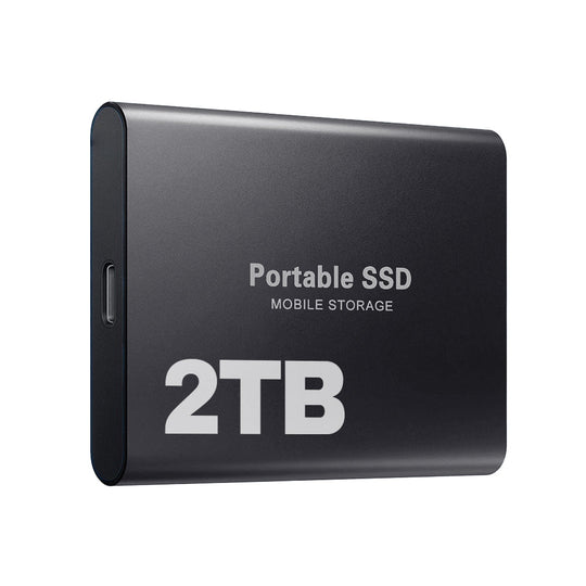 Externe SSD Festplatte Tragbar Hochgeschwindigkeit 256GB bis 2TB 0
