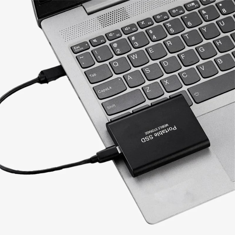 Externe SSD, tragbar, aus Aluminium, 1 TB-30 TB, stoßfest und wasserabweisend 4