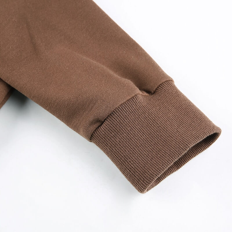 Extra Schmaler Kapuzenpullover Mit Reißverschluss