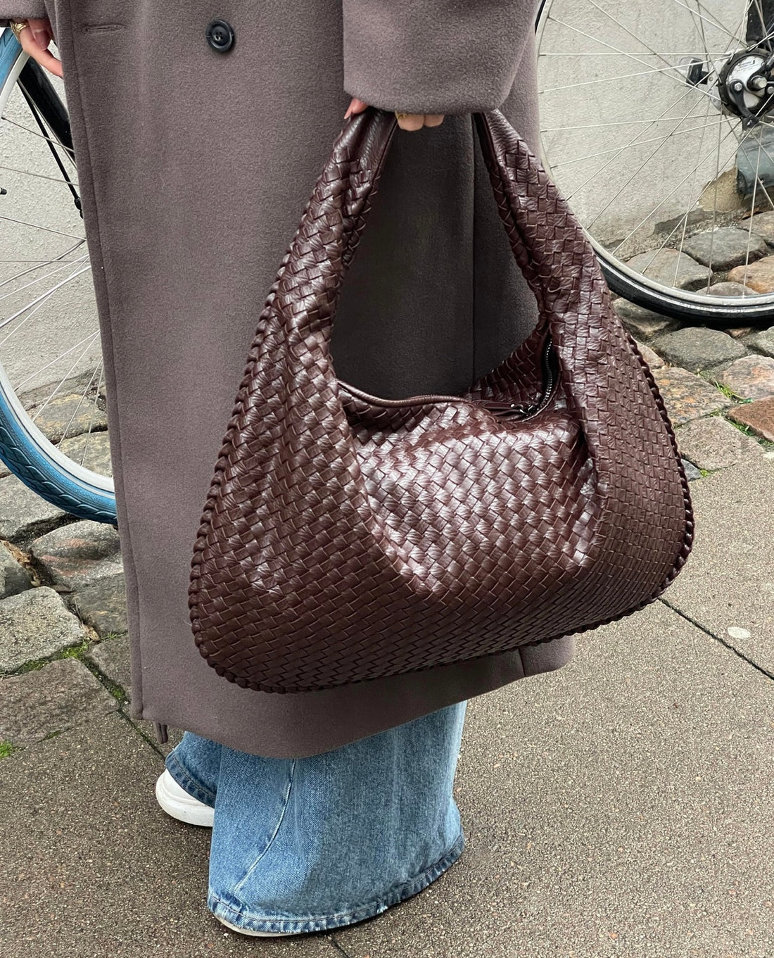 Damen Einkaufstasche Shopper Praktisch Wasserabweisendes Polyester 4