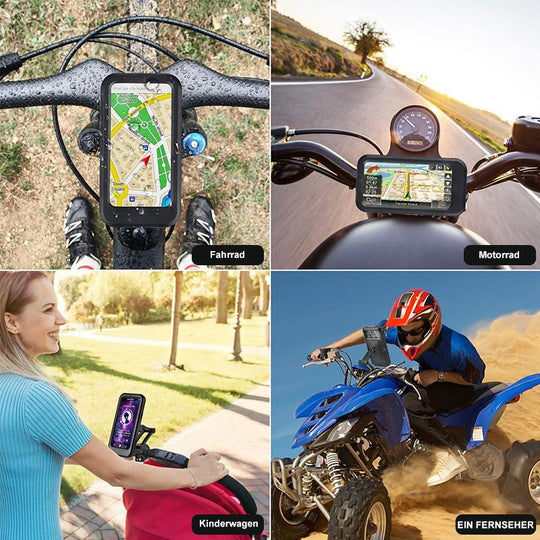 Fahrrad Handyhalterung mit USB-Ladefunktion 7