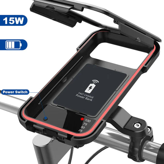 Fahrrad Handyhalterung mit USB-Ladefunktion 9