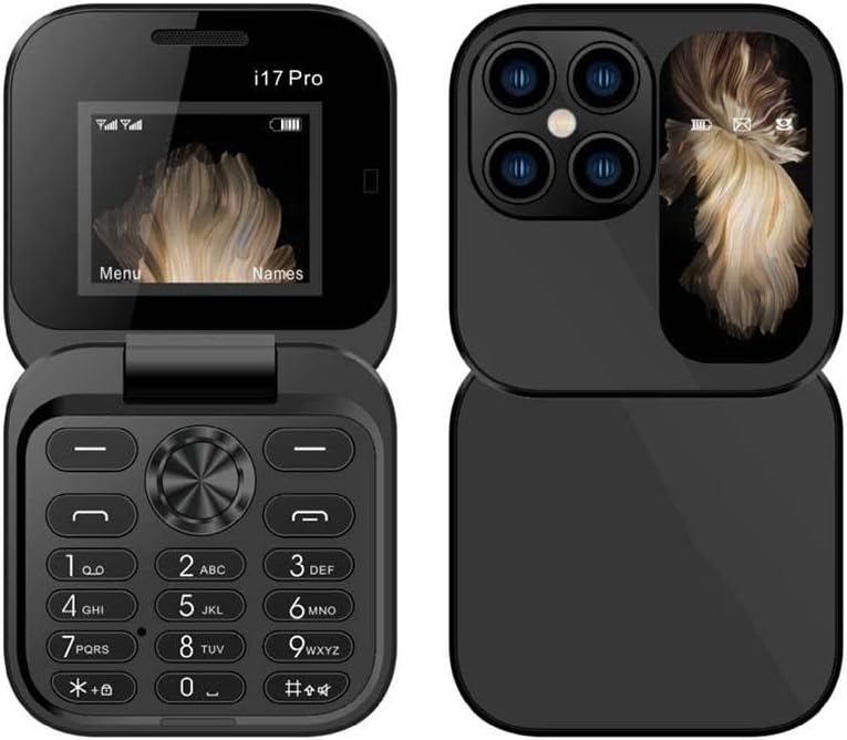 Faltbares Mini-Handy FlipLite mit Dual-SIM und HD-Kamera 0