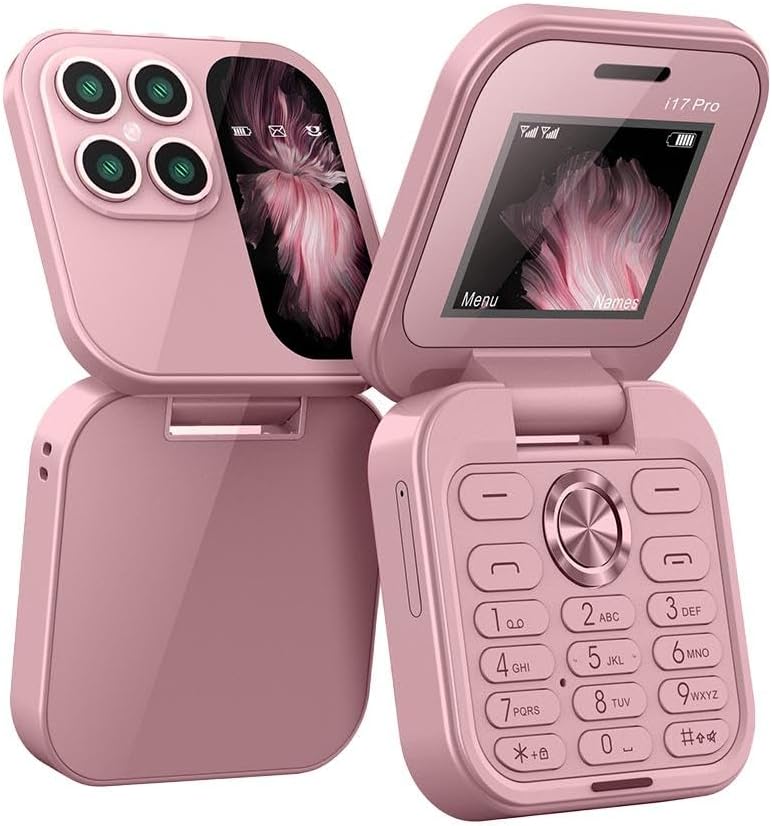 Faltbares Mini-Handy FlipLite mit Dual-SIM und HD-Kamera 1