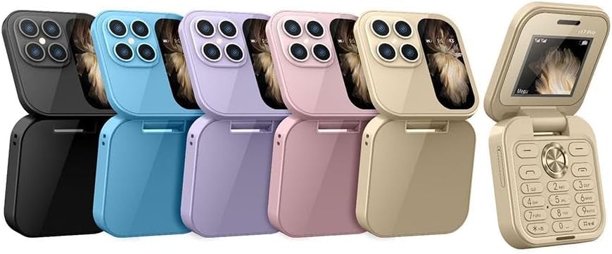 Faltbares Mini-Handy FlipLite mit Dual-SIM und HD-Kamera 5