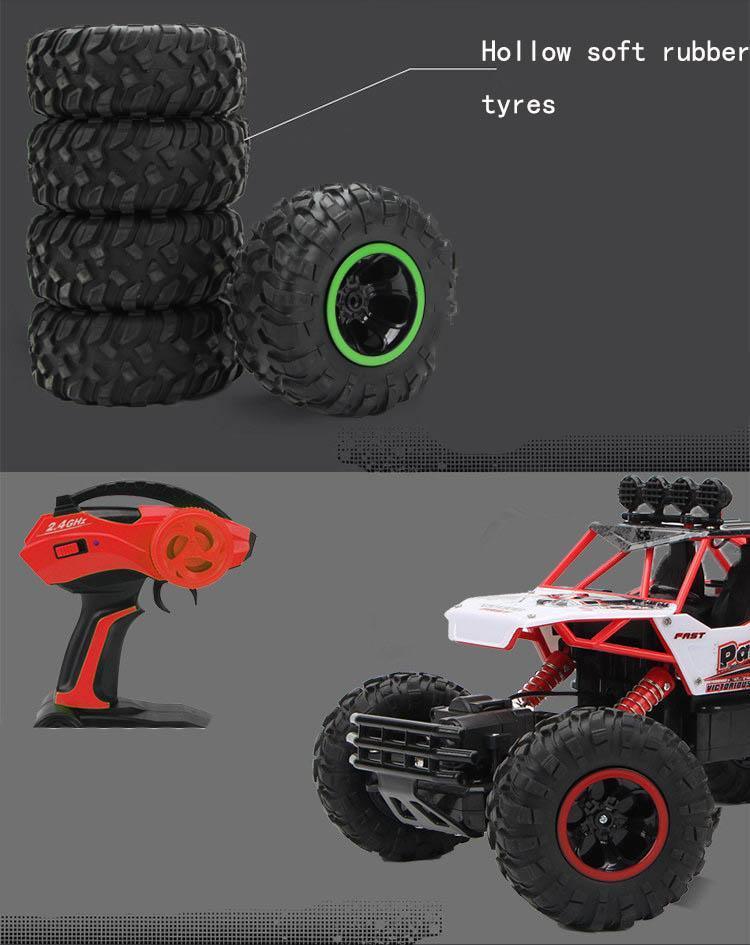 Ferngesteuerter Geländewagen Allradantrieb RC Rock Crawler für Abenteuer im Freien 3