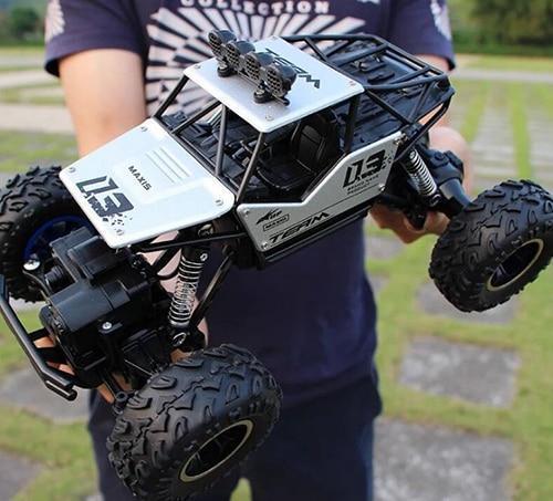 Ferngesteuerter Geländewagen Allradantrieb RC Rock Crawler für Abenteuer im Freien 9