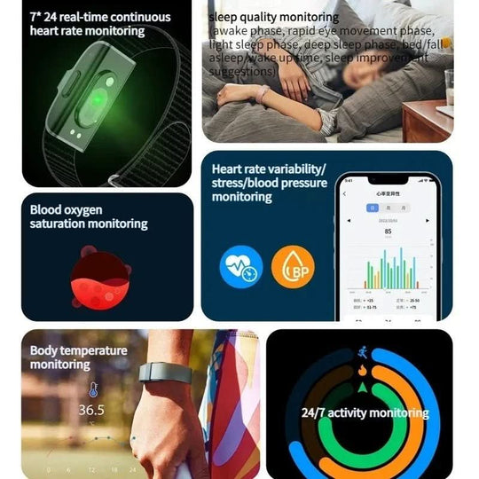 Fitness Tracker für Damen mit Herzfrequenzmessung und 50 Sportmodi 8
