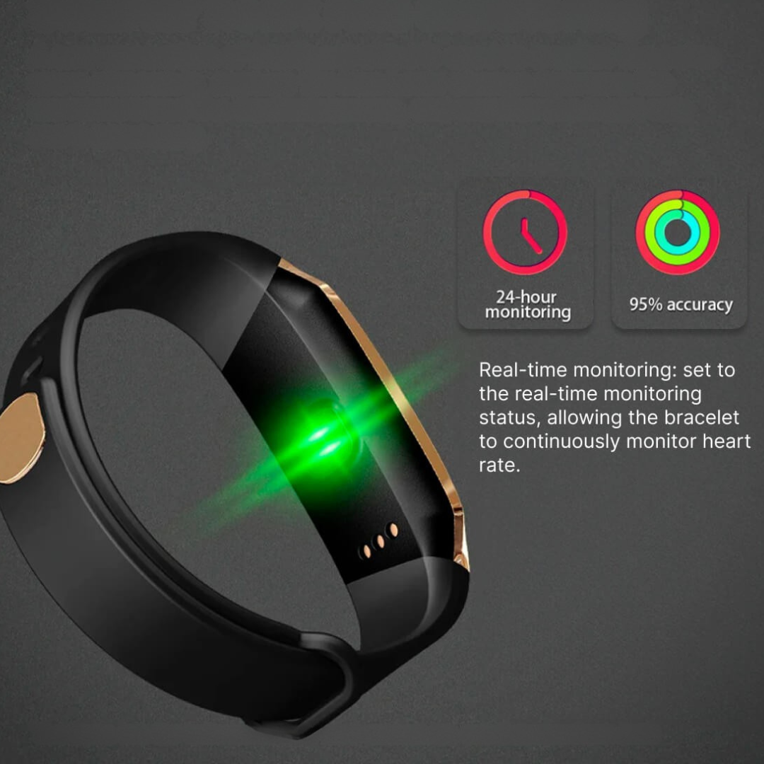 Fitness Uhr Damen mit Herzfrequenzmonitor und Schrittzähler, Wasserdichte Fitness Smartwatch für aktiven Lebensstil 4