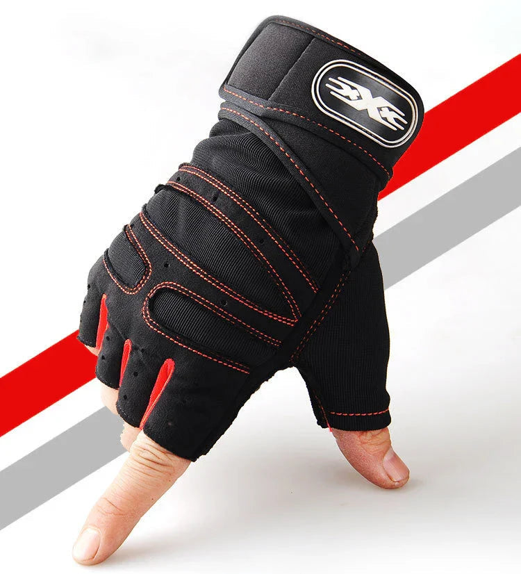 Fitnesshandschuhe Herren &amp; Damen mit Handgelenkstütze für Fitness und Training 11
