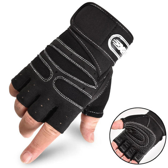 Fitnesshandschuhe Herren &amp; Damen mit Handgelenkstütze für Fitness und Training 12