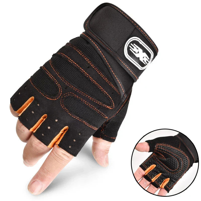 Fitnesshandschuhe Herren &amp; Damen mit Handgelenkstütze für Fitness und Training 14