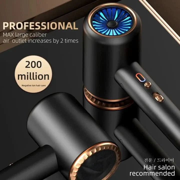 Föhn 2400 W mit Ionentechnologie für alle Haartypen – Geräuscharm und ergonomisch 4