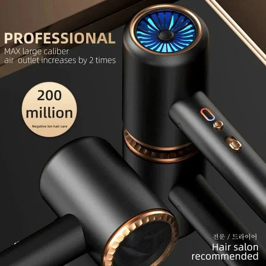 Föhn 2400 W mit Ionentechnologie für alle Haartypen – Geräuscharm und ergonomisch 4