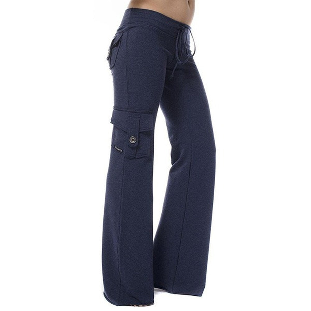 Frauen Bootleg Cargo-Hose