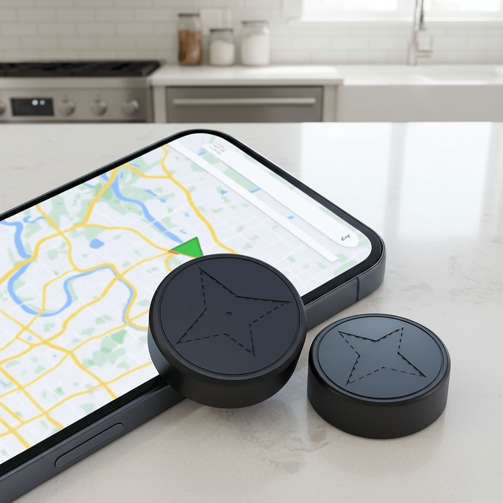 GPS Tracker für Wertsachen mit Magnetbefestigung - Kompakt und Handlich 0