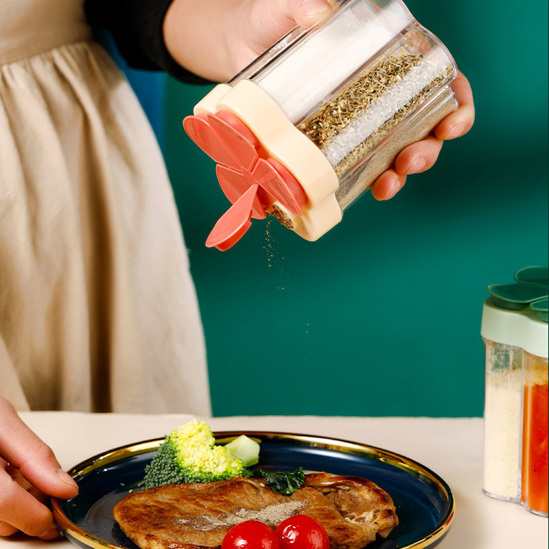 Gewürzglas Mit Streueinsatz Fünf Fächer Für Frische Gewürze In Der Küche 3