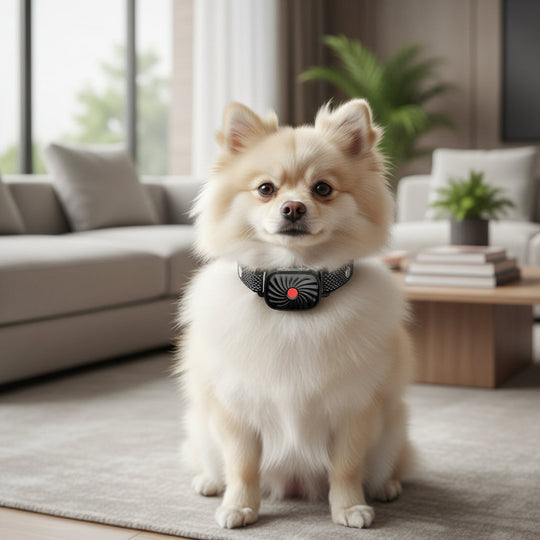 Halsband für kleine Hunde mit Ton und Vibration 0