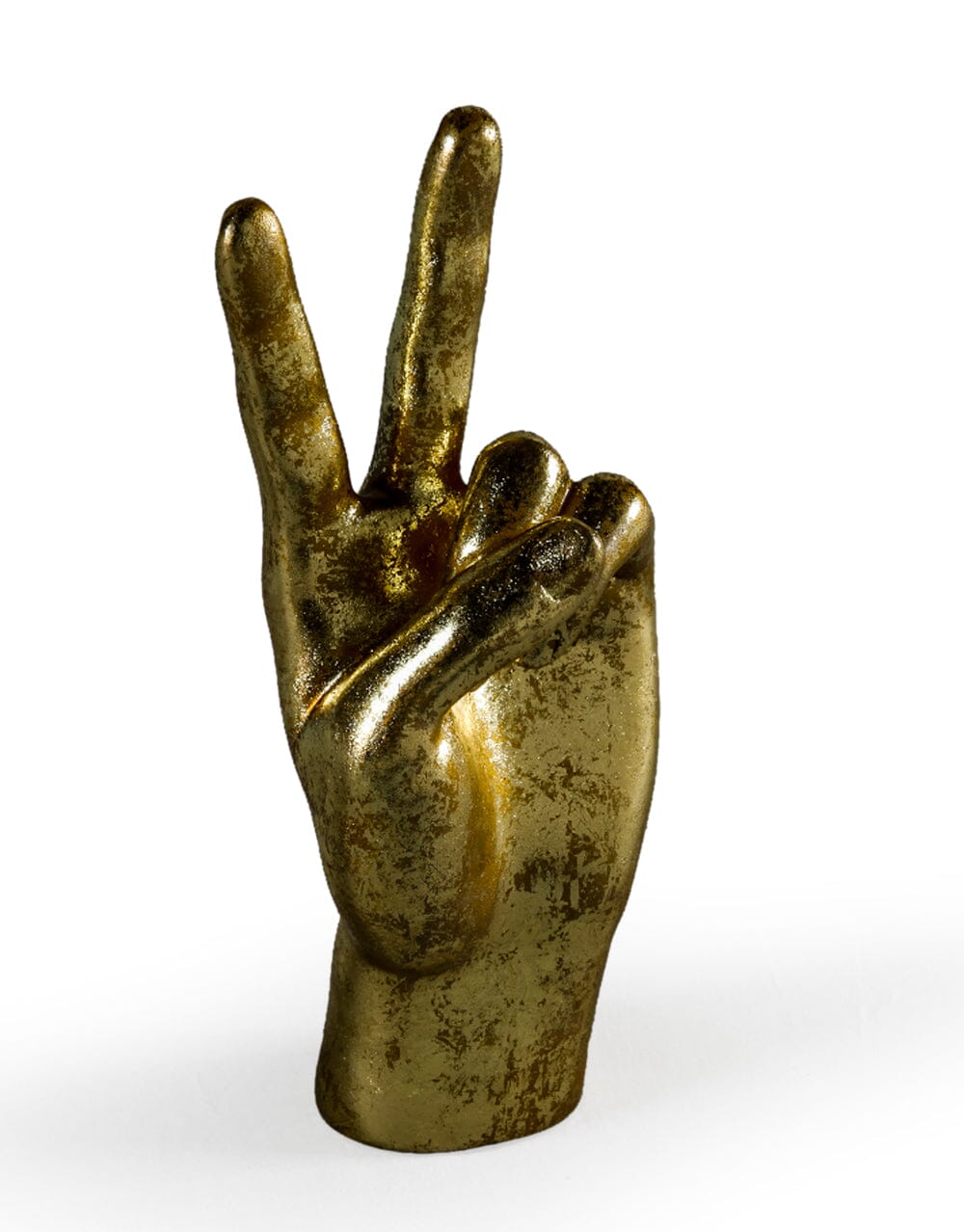 Handdekoration Peace-Zeichen Glänzend für Stilvolle Räume 3