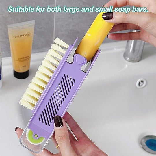 Händewaschen leicht gemacht – PureSwirl Seifenspender mit integrierter Bürste 1