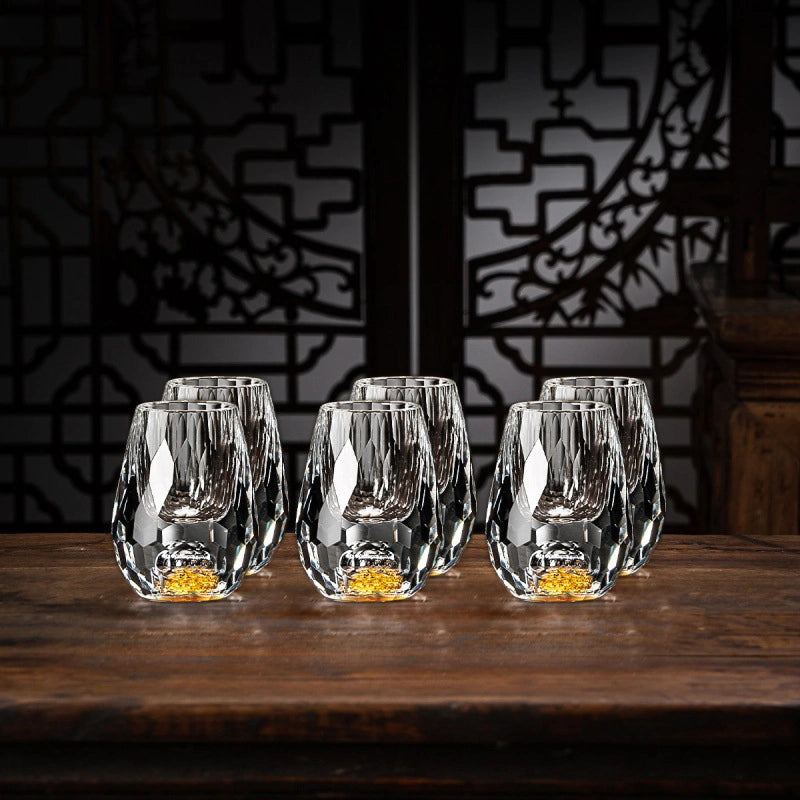 Handgefertigte Kristallgläser Set für Whisky und Premium-Getränke 2