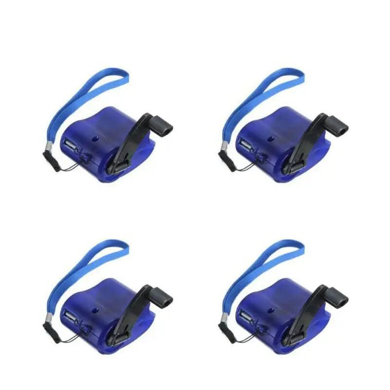 Handkurbel-Notladegerät mit USB und LED für Outdoor-Abenteuer 13